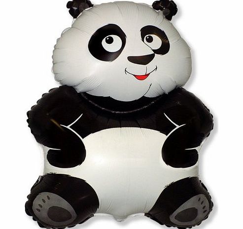 Foil Balloon Giant Panda Helium Foil Balloon Supershape 901509 22``/56cm.h x 19``/47cm.w