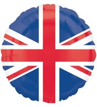 Foil Balloon: Great Britain - Round 18 inch