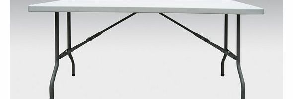 Folding Tables UK 5FT rectangular folding trestle table with fold-away legs FT-10