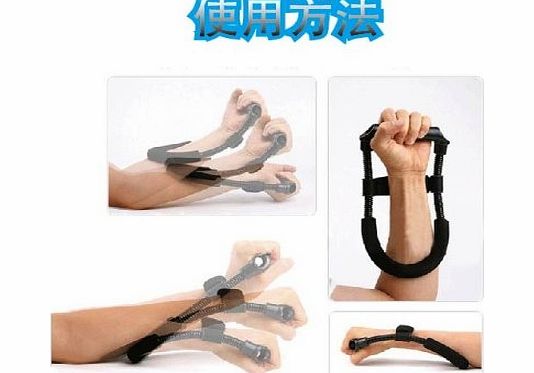 FOME High Quality Spring Power Wrist Forearm Strengthener Grip Training Exerciser Home Fitness Equipment   FOME Gift