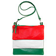Fontanelli Italian Flag - Triple Envelope Shoulder Bag