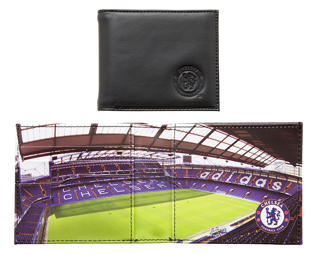 football Cufflinks and Stadium Wallet - Chelsea - Buy Set Save andpound;5