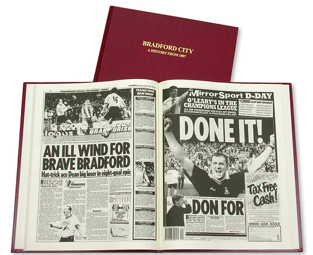 History Book - Bradford City NEW CLUB