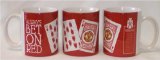 OFFICIAL MANCHESTER UNITED F.C. PREMIERSHIP CHAMPIONS ALWAYS BET OR RED CERAMIC MUG ..