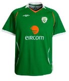 Umbro Republic of Ireland Home Short Sleeve Jersey Home 08- X-Large Junior