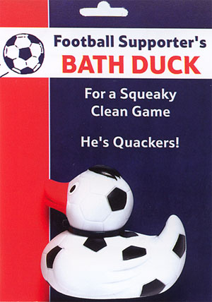 Football Supporterand#39;s Bath Duck