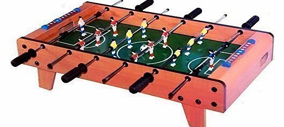DELUXE TABLE TOP MINI FOOTBALL TABLE FOOSBALL PLAYERS SOCCER TOY FAMILY GAME XMAS GIFT