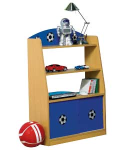 Football Tidy Chest with Sliding Doors