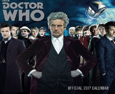 footballsouvenirs Doctor Who Classic Edition Official 2017 Calendar - Square 305x305mm Wall Calendar 2017