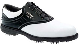 Footjoy Aqualites White/Black 52912 Golf Shoe