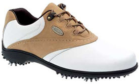 Footjoy eComfort White/Taupe 57701 Golf Shoe