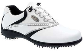 Footjoy eComfort White/White/Black 57718 Golf Shoe