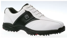 Footjoy Golf Shoe GreenJoys White/Black #45461