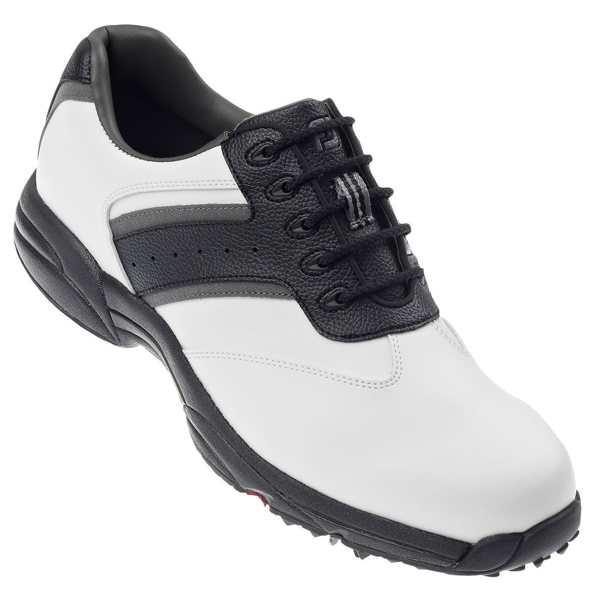 FootJoy GreenJoys Golf Shoes White/Black #45411