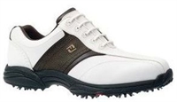 Footjoy Greenjoys Golf Shoes White/brown 45454-600