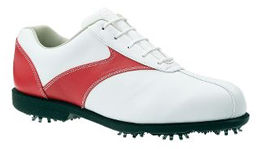 footjoy Ladies Golf Shoe AQL White/Red #93137