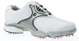Footjoy Ladies Golf Shoe Dryjoys White/Black #99123
