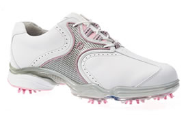 Footjoy Ladies Golf Shoe Dryjoys White/Pink #99115
