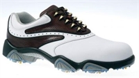 SYNR-G Golf Shoes White/brown 53923-110