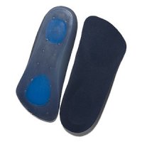 Silicone Gel Covered 3/4 Length Insoles