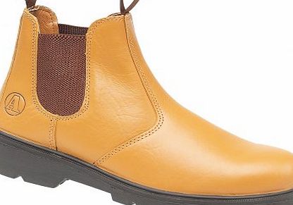 Footsure Amblers Steel FS115 Dealer Boot / Ladies Boots / Dealers Safety (4 UK) (Tan)