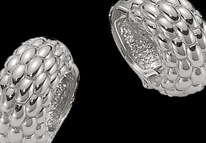 Fope Lux 18ct White Gold Earrings `OR 450