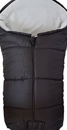 For-your-Little-One Deluxe Footmuff / Cosy Toes Compatible with Graco Evo Pushchair Grey