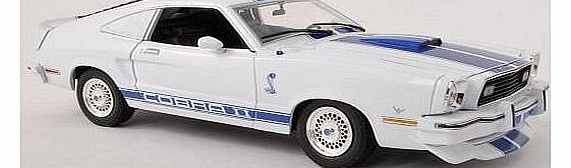 Ford Mustang II Cobra II, weiss/blau, Charlies Angels , 1976, Modellauto, Fertigmodell, Greenlight 1:18