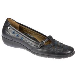Forelli Female FOR1102 Leather Upper Leather Lining Casual Shoes in Navy