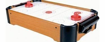 forestfox AIR HOCKEY DESK TABLE TOP GAME. 2 PADDLES 