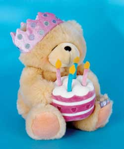 8 Inch Happy Birthday Bear