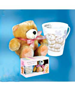 Mug and 4.5 In Classic Forever Friends Bear
