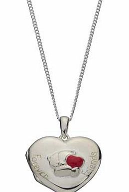Forever Friends Silver Plated Locket