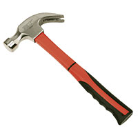 FORGE STEEL Fibreglass Handle Claw Hammer 24oz