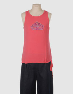 FORNARINA TOP WEAR Sleeveless t-shirts GIRLS on YOOX.COM