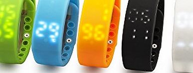 Slims Pedometer Watch Sport Watch Smart Watch Activity Tracker Sleep Monitor Temperature Monitor for Fitness (Black2)