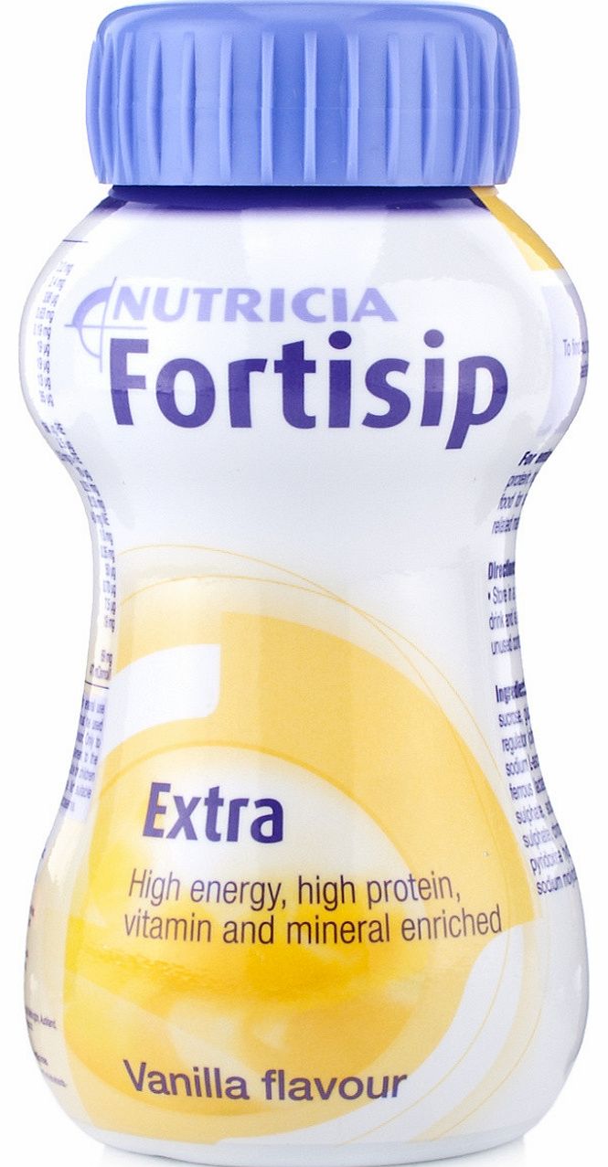 Fortisip Extra Feeding Supplement Vanilla