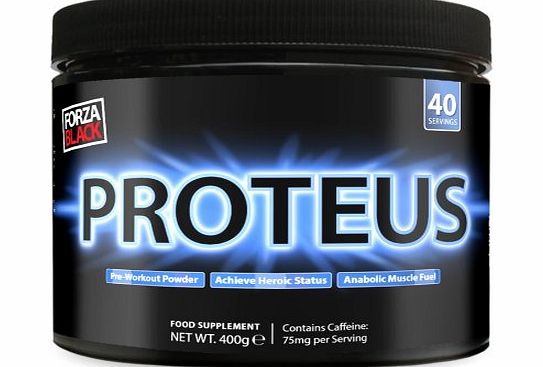 Forza  Proteus - Heroic Pre Workout Powder - Lemon amp; Lime - Instantized Muscle Performance Drink - 400g