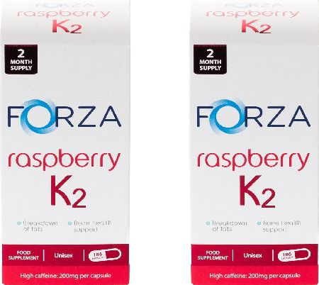 Forza, 2102[^]0139080 Raspberry K2 186 Capsules Twinpack