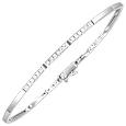 18K White Gold Diamond Tennis Bracelet