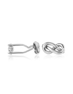 Forzieri Eight Knot Sterling Silver Cuff Links
