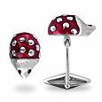 Forzieri Exclusives Vintage Style Hedgehog Sterling Silver and Enamel Cufflinks