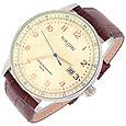 Montecristo Brown Leather Date Watch