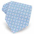 Forzieri Multicolor Diamonds Geometric Woven Silk Tie