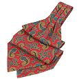 Forzieri Ornamental Paisley Design Pure Silk Ascot