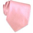 Forzieri Pink Solid Smooth Silk Tie