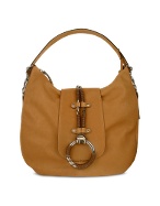 Ring - Tobacco Stone Washed Leather Tote Bag