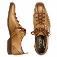 Sand Italian Handcrafted Leather Lace-up and Strap Shoes
