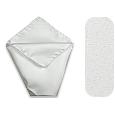 Forzieri White Silk Pocket Square