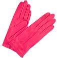 Forzieri Women` Hot Pink Unlined Italian Leather Gloves